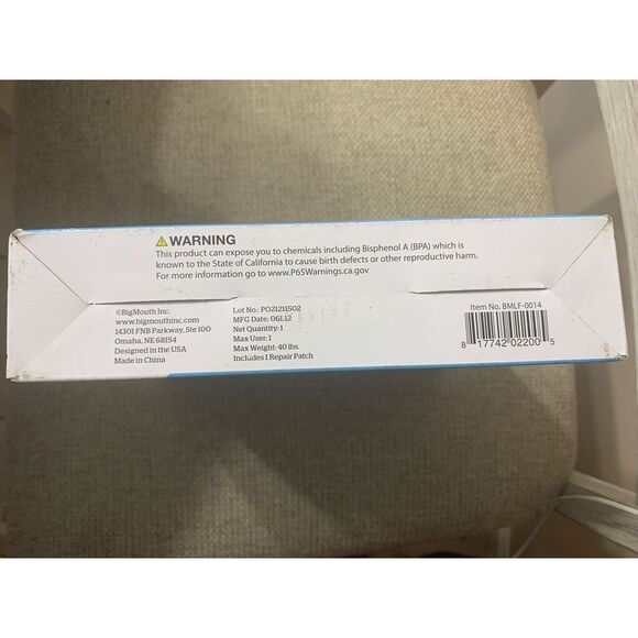 NEW Big Mouth Happy Rainbow Lil' Float with Glitter Inflatable Child Pool Float - Picture 3 of 3